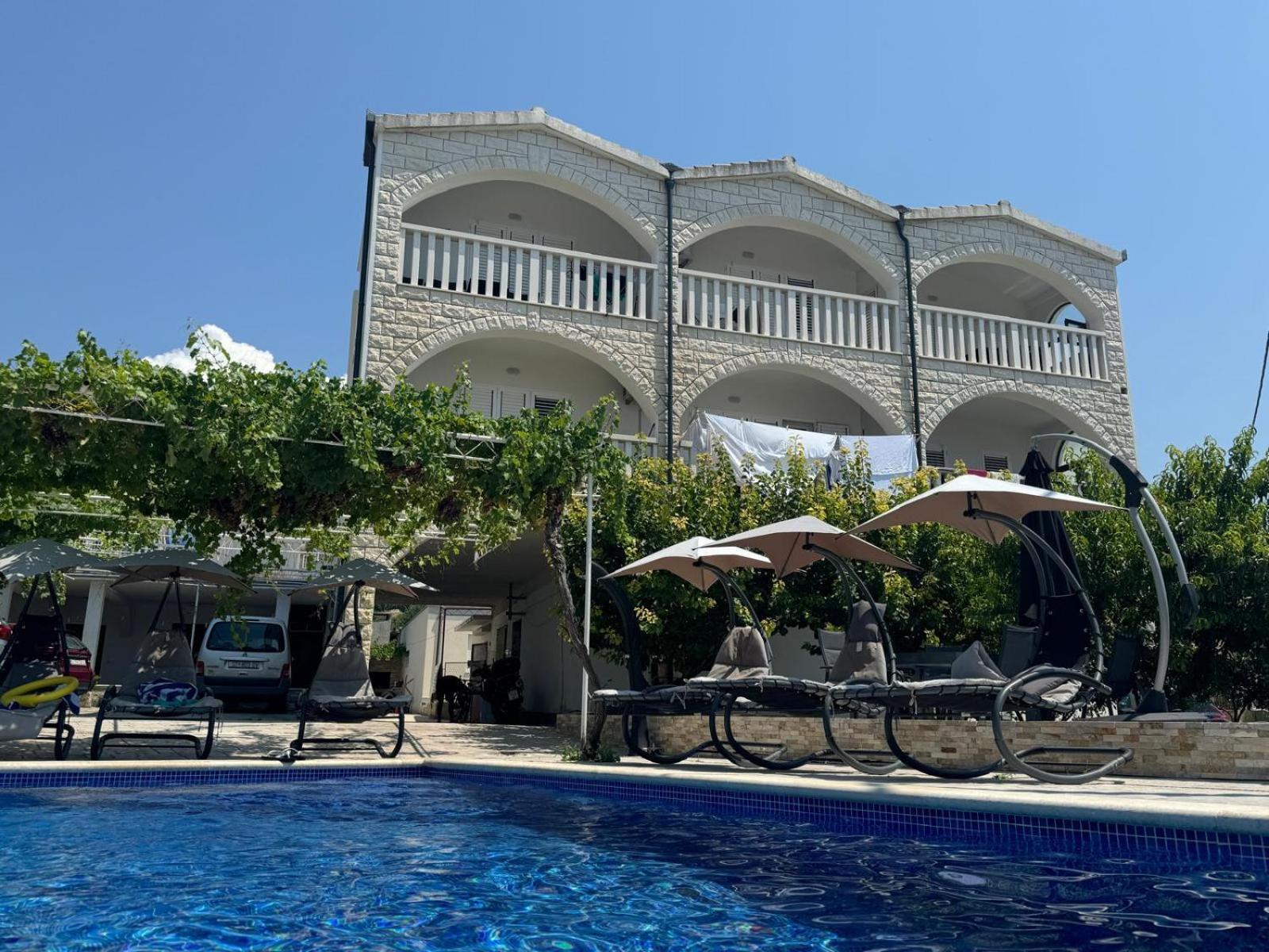 Unforgettable Sea View Apartments Bakota Podstrana Exteriér fotografie